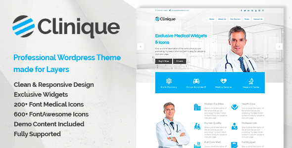 clinique-layers-medical-wordpress-theme