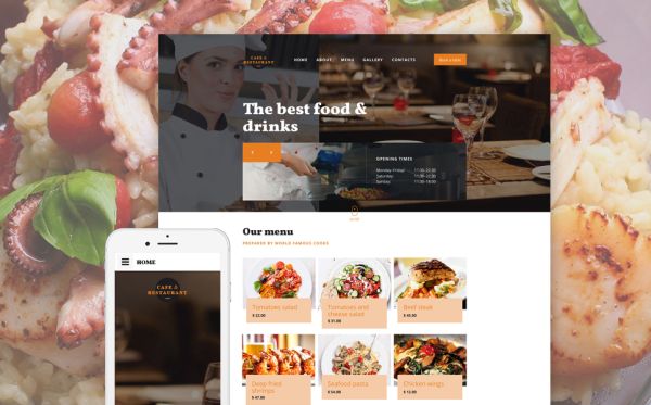 cafe-and restaurant-web-template