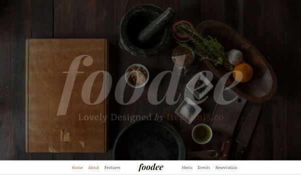 foodee-web-template