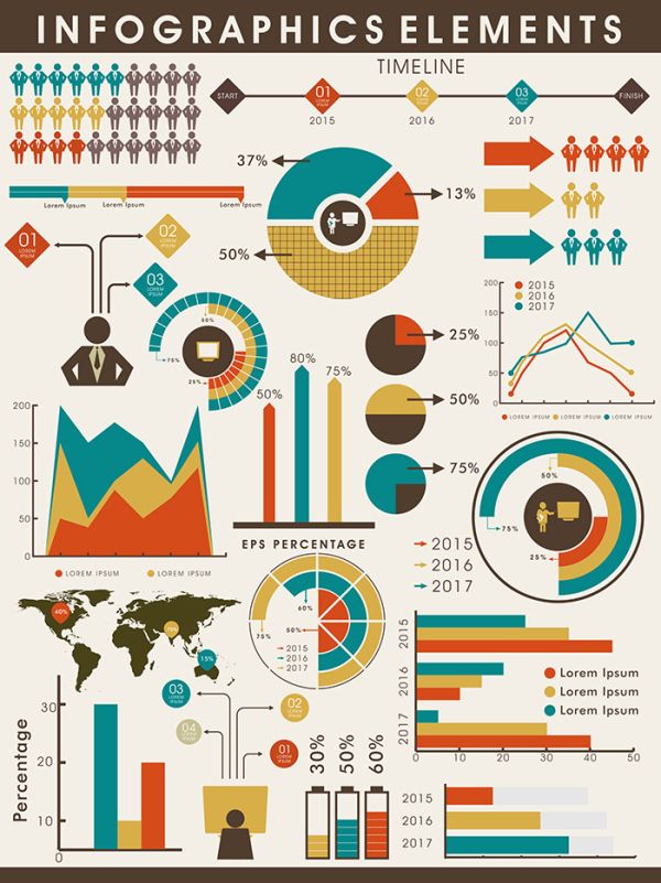 Adobe Illustrator Infographic Templates