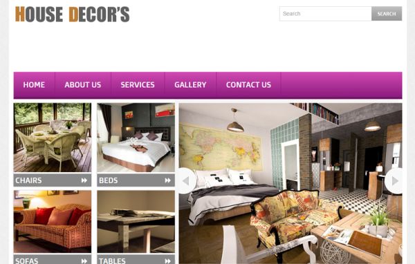 house-decors-free-bootstrap-template