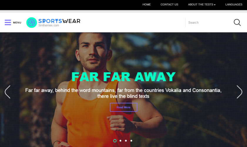 sportswear-free-wordpress-theme