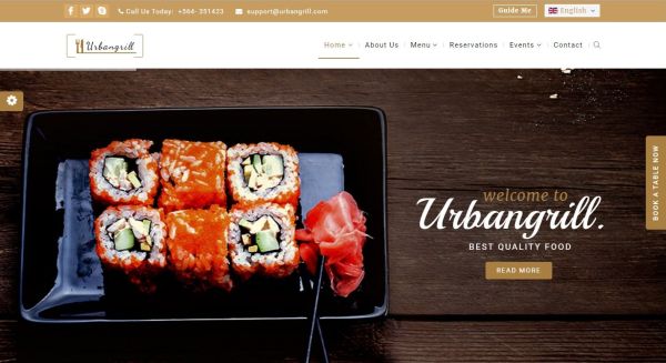 urbangrill-web-template