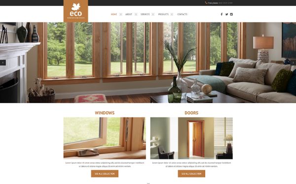 windows-and-doors-premium-website-template