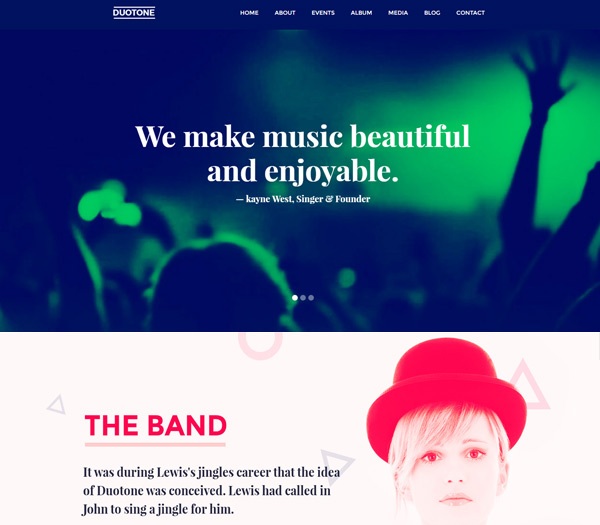 duotone-premium-html-template