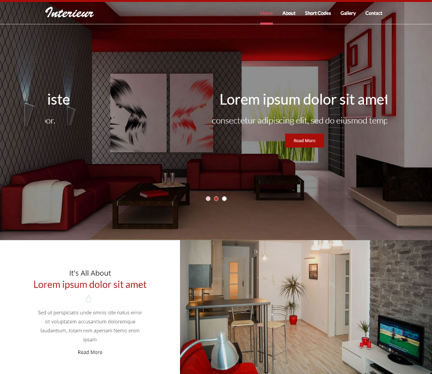 interieur-free-html-template