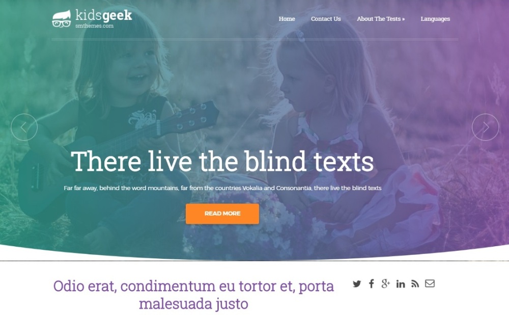 kidsgeek-free-wordpress-theme