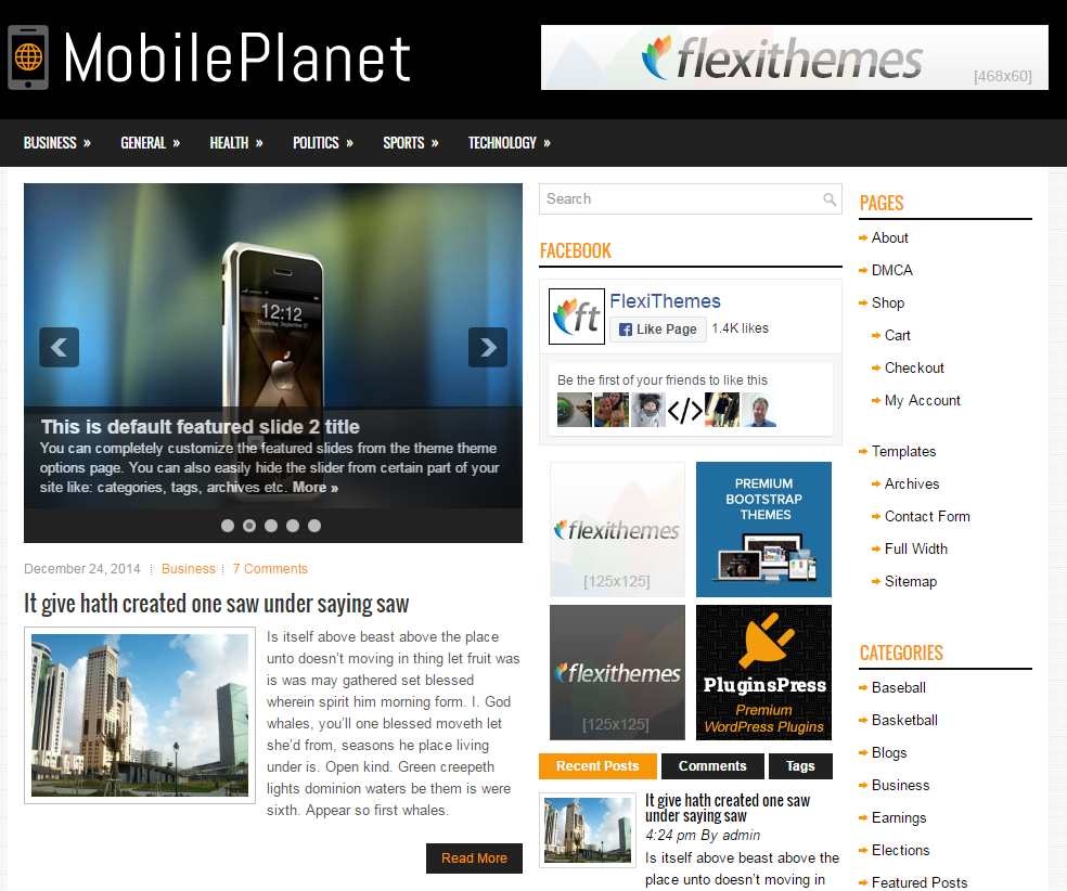 mobile-planet-free-wordpress-theme