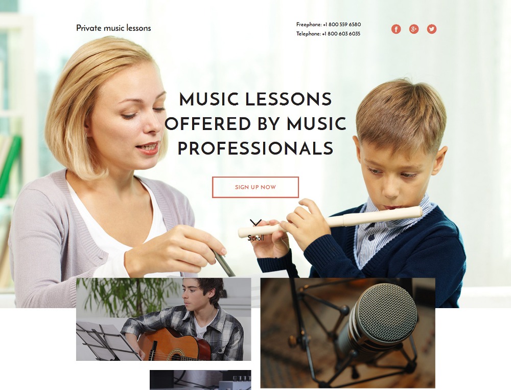 music-school-premium-html-template