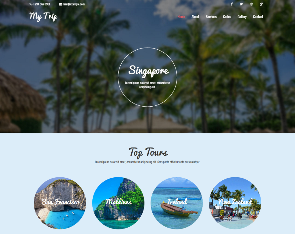 my-trip-free-html-template