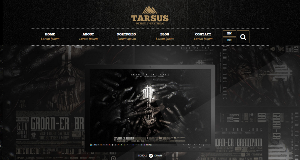 tarsus-responsive-one-page-website-template