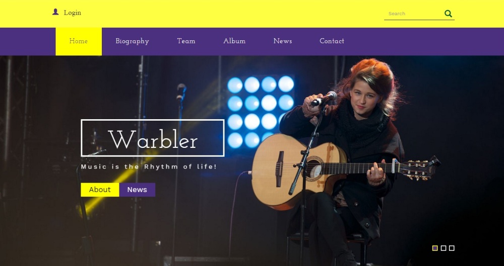 warbler-free-html-template