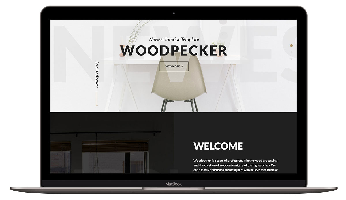 woodpecker-html-template