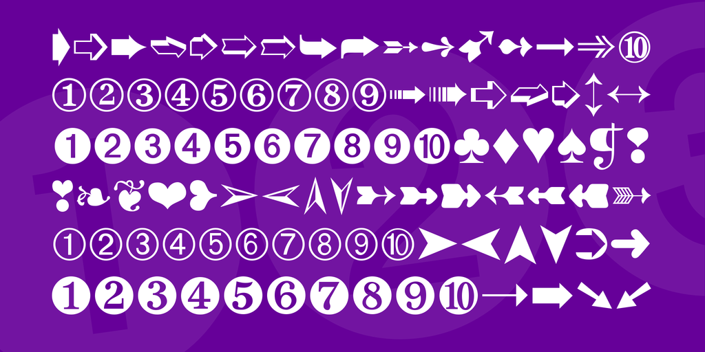 digits-font