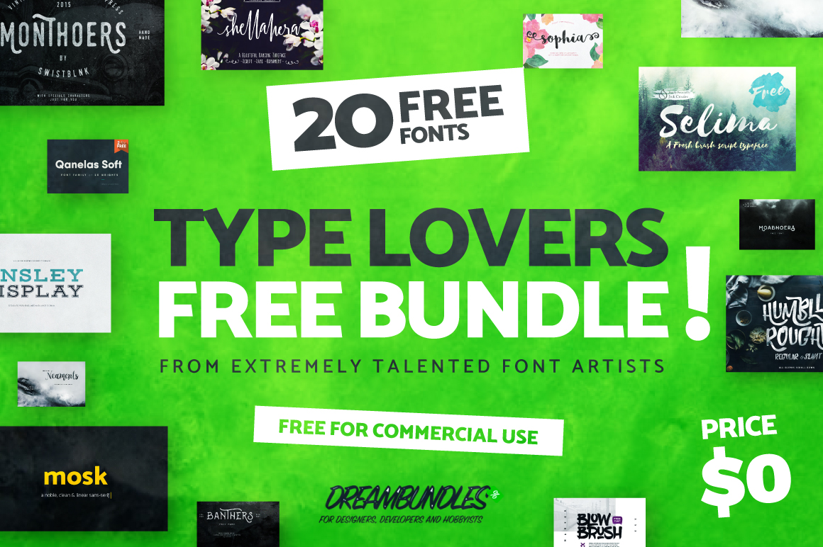 free-type-lovers-dream-bundle