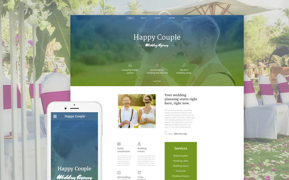 happy-couple-premium-html-template