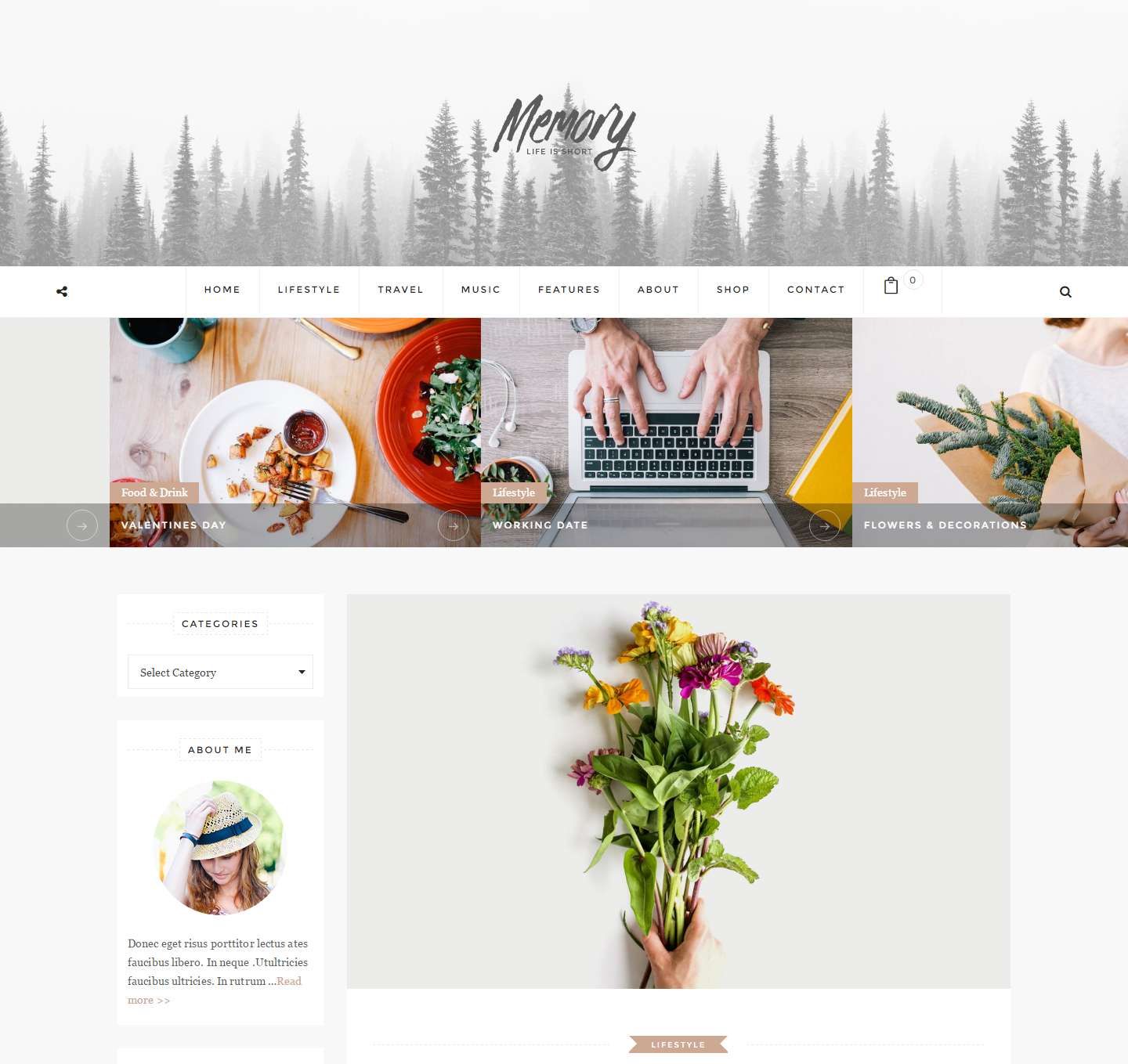 memory-premium-html-template