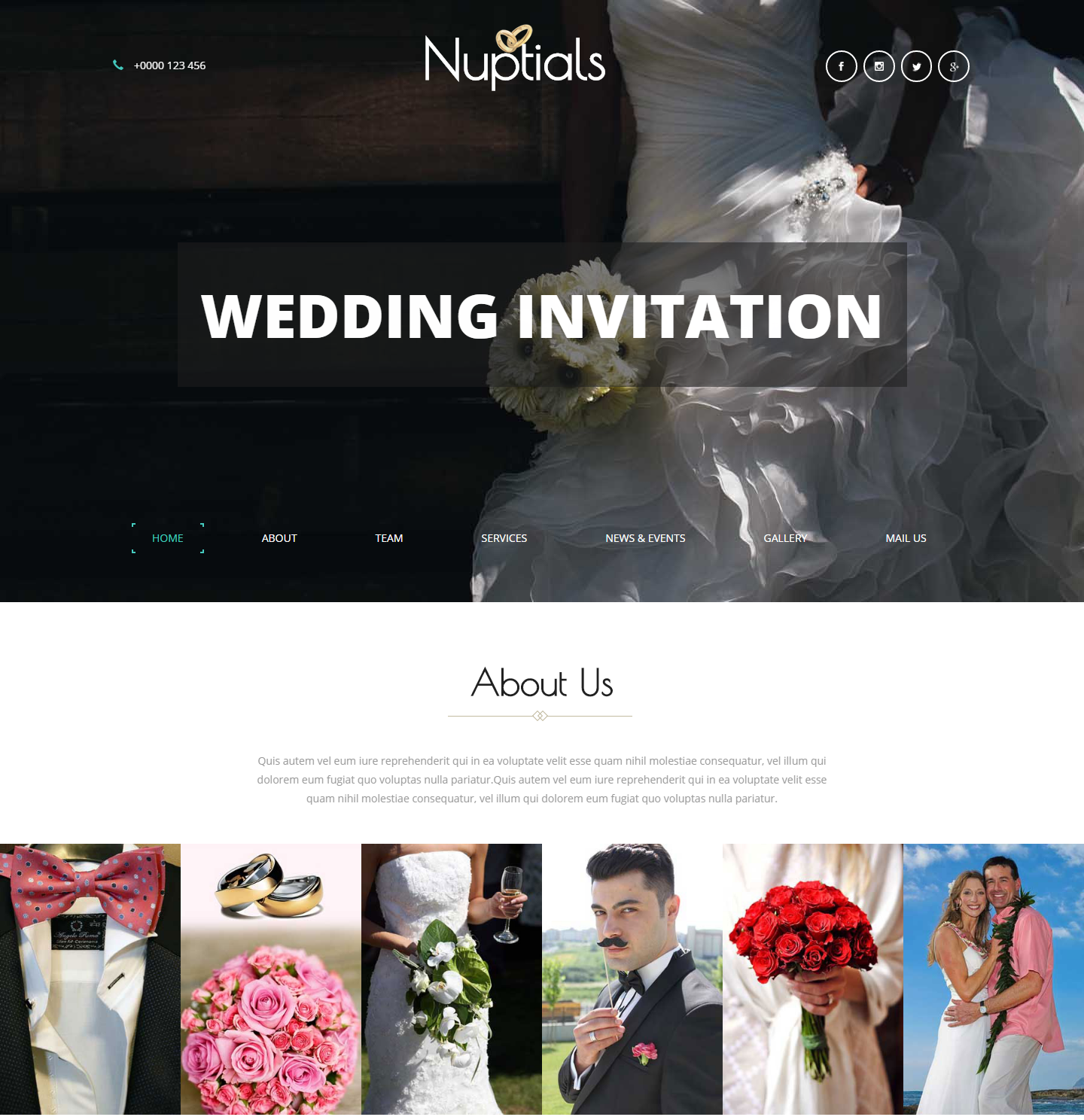nuptials-free-html-template