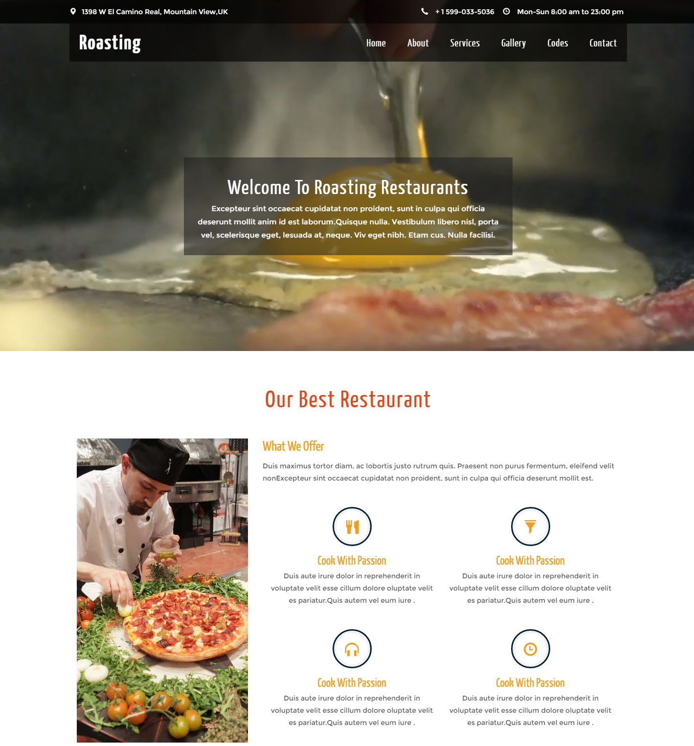 roasting-free-html5-template