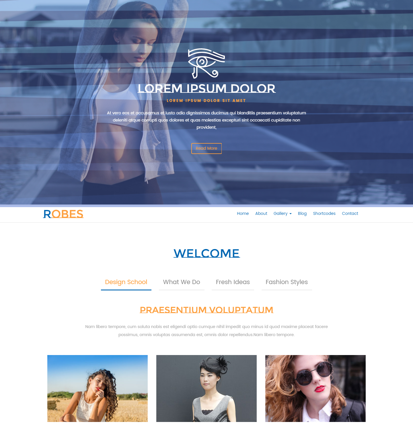 robes-free-html-template