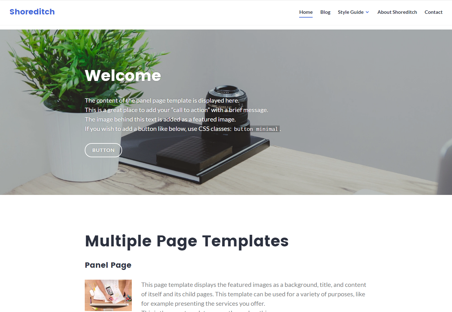 shoreditch-free-wordpress-theme