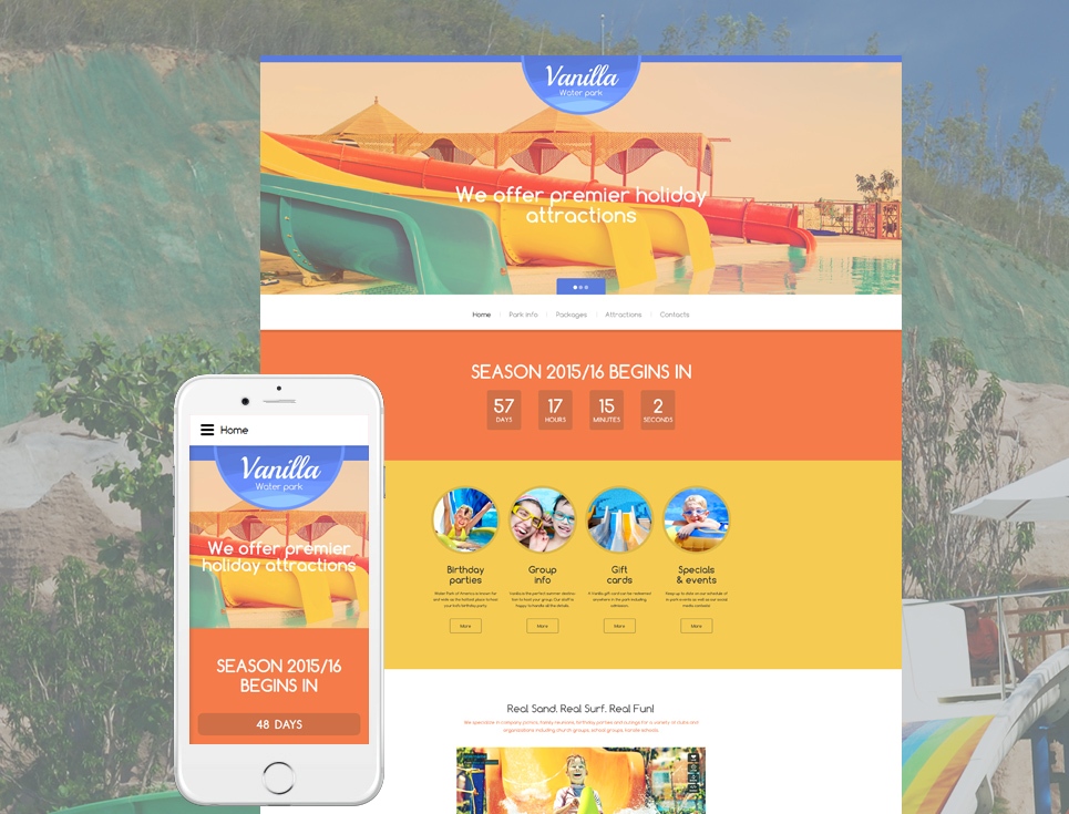 vanilla-water-park-premium-html-template