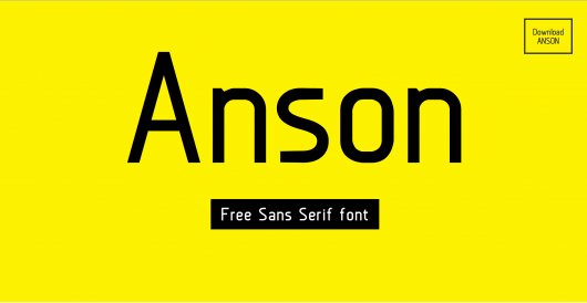 anson-free-font