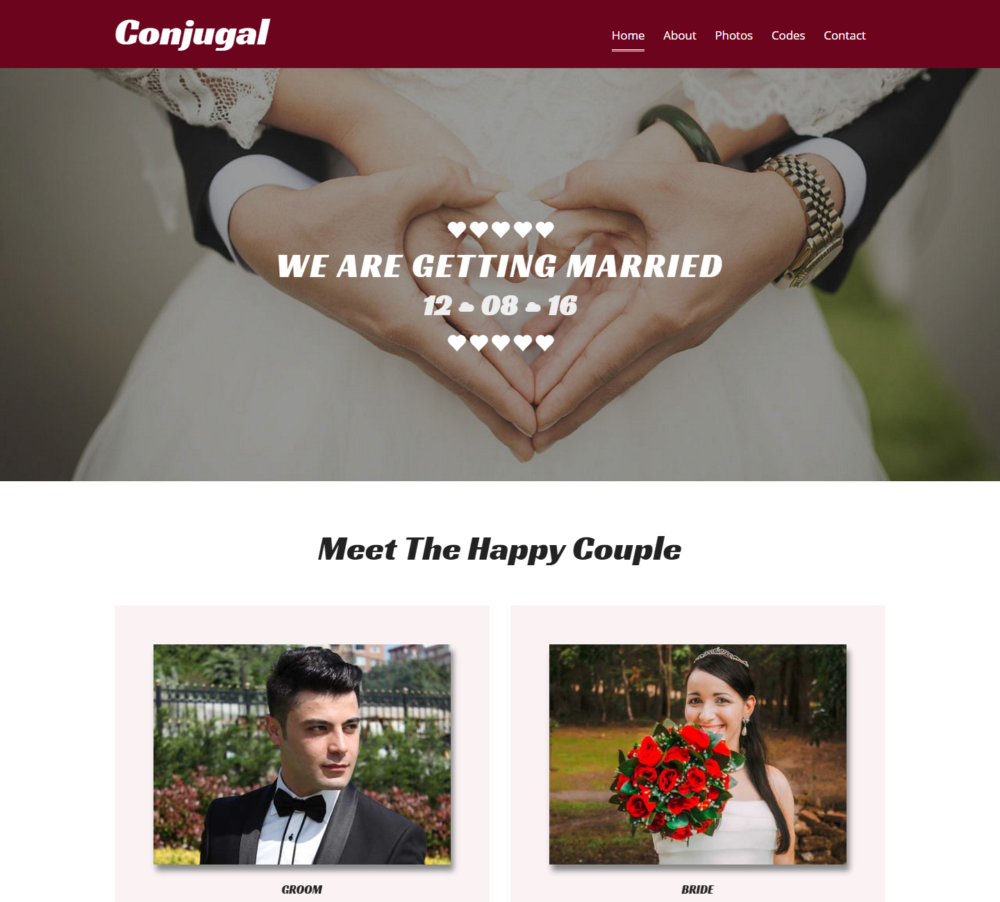 conjugal-free-hmtl-template