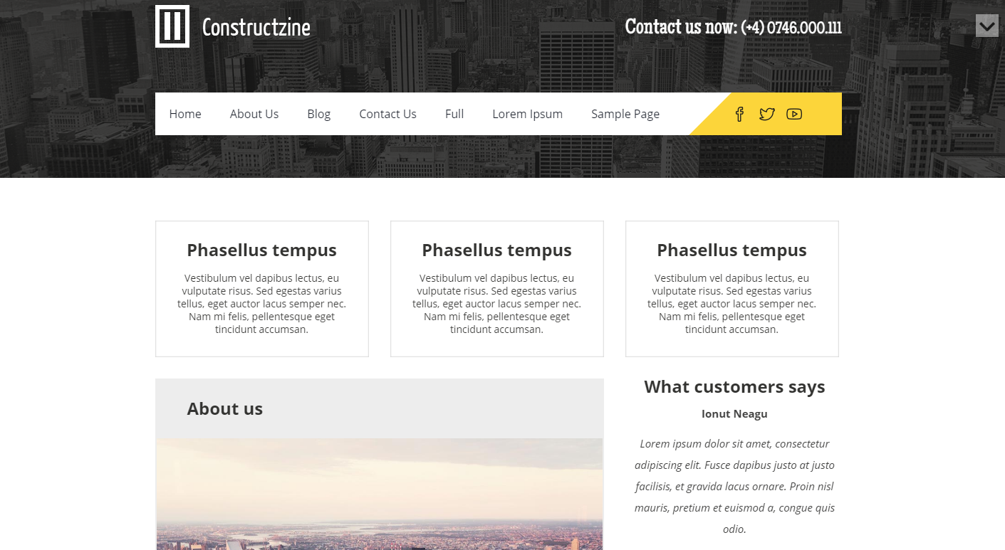 constructzine-free-wordpress-theme