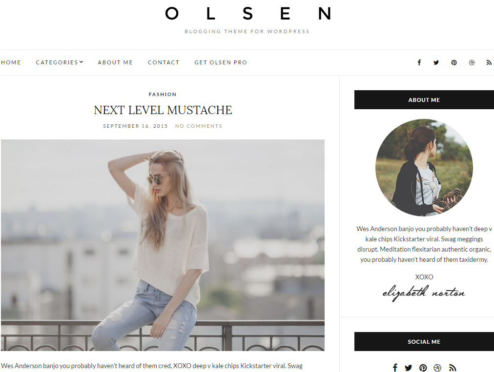 olsen-light-free-wordpress-theme