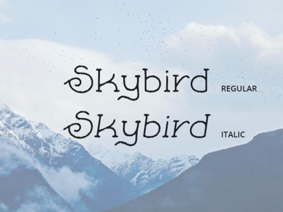 skybird-free-font