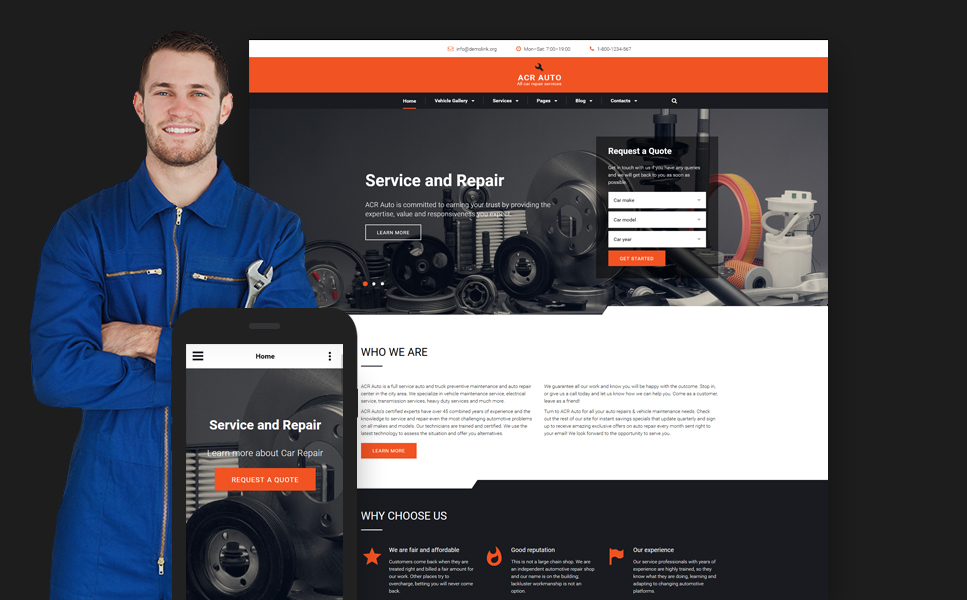 car-repair-premium-html-template