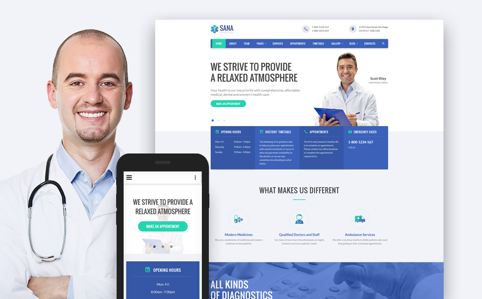 medical-premium-html-template