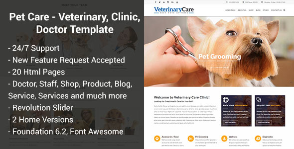 pet-care-premium-html -template