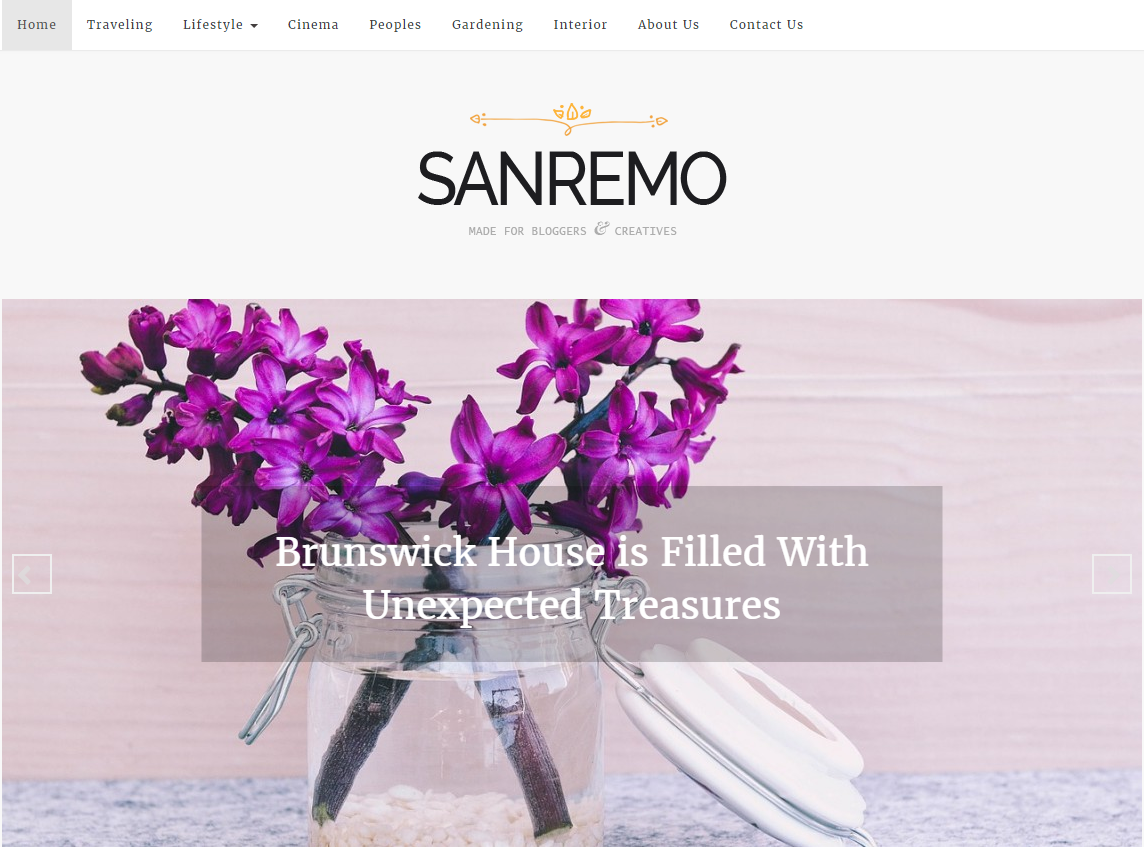 sanremo-free-wordpress-theme