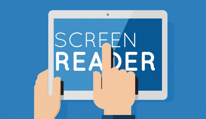 blind accessibility screen reader