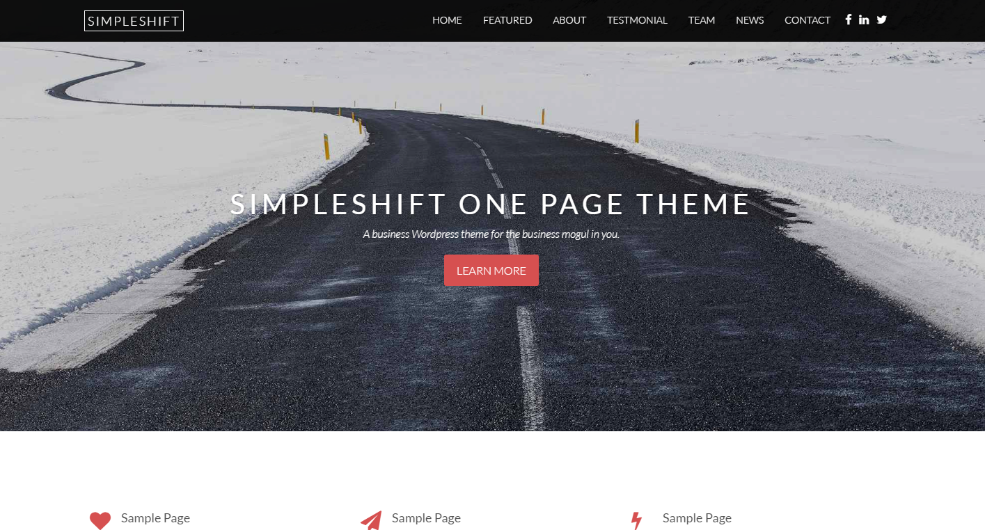 simpleshift-free-wordpress-theme
