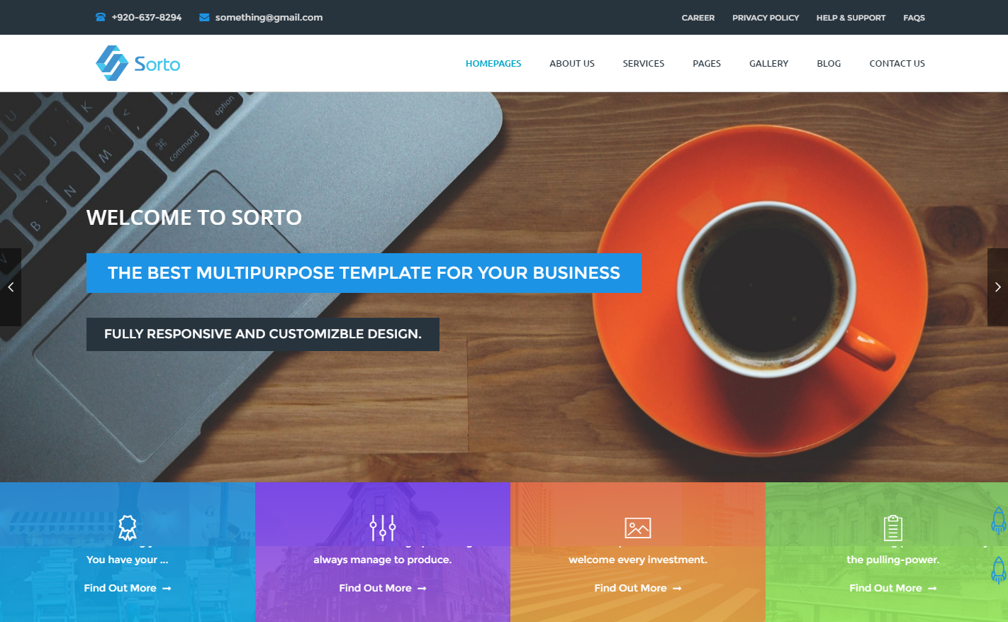 sorto-premium-wordpress-theme