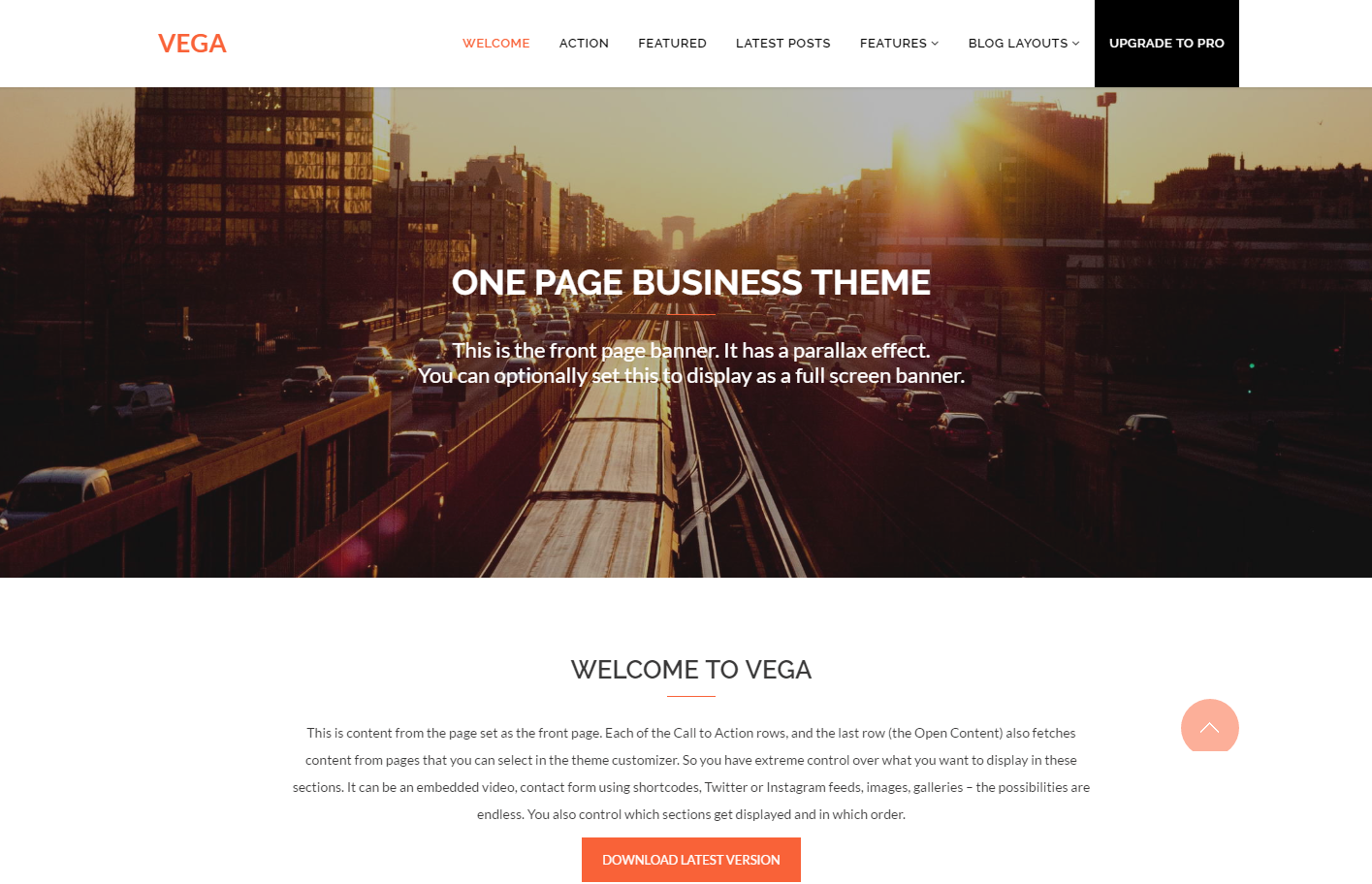 vega-free-wordpress-theme