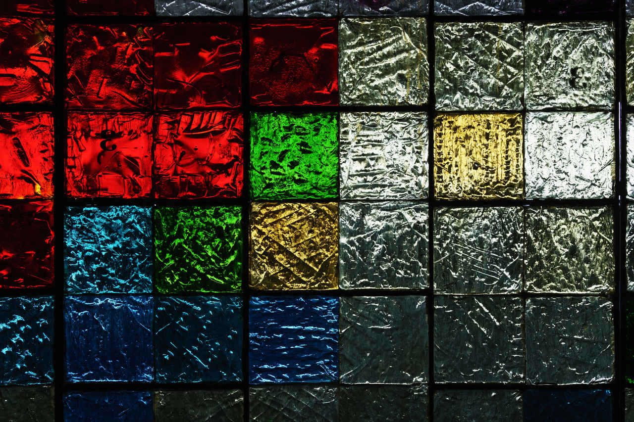 colorful-glass-bricks-under-light-free-texture