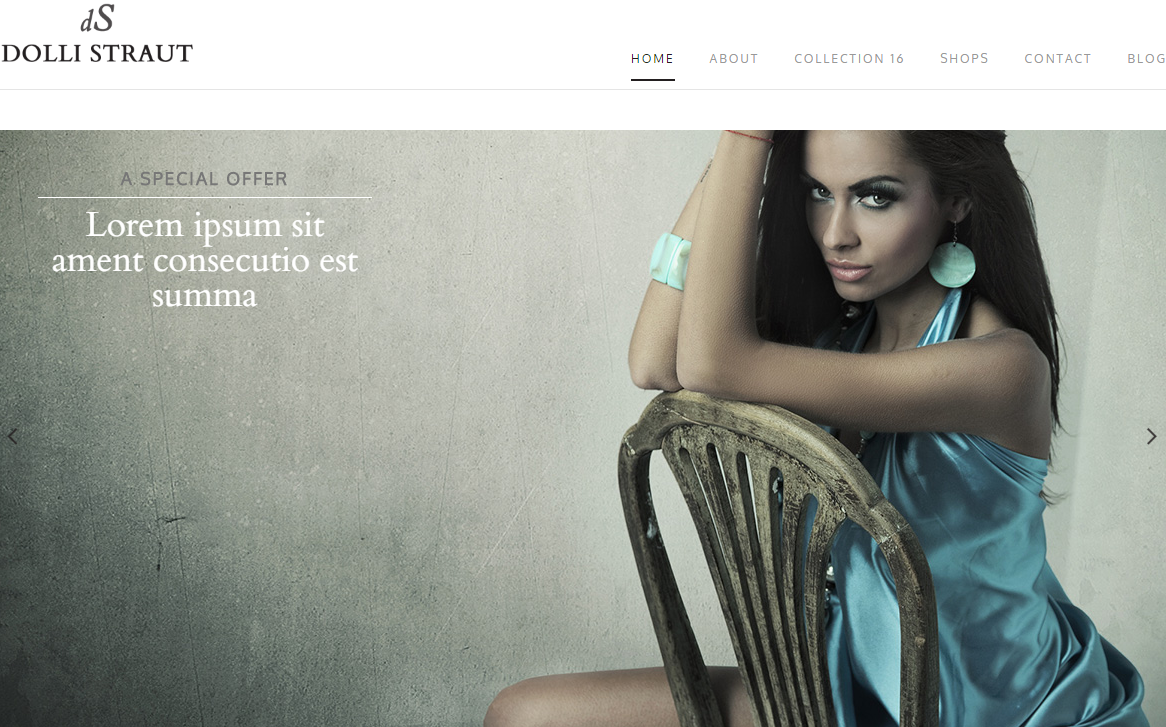 dolli-straut-premium-html-template