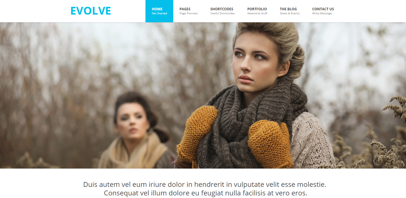 evolve-premium-html-template