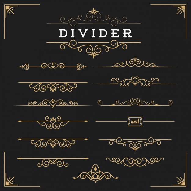 golden-dividers-free-collection