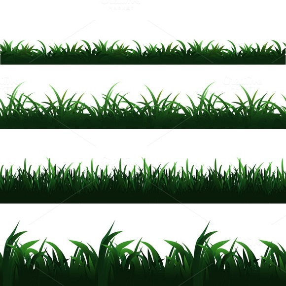 green-seamless-premium-grass-borders