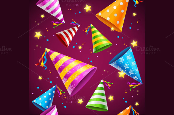 party-hat-premium-background-patterns