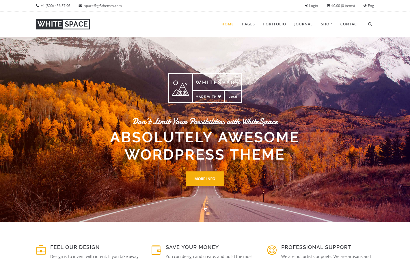 whitespace-premium-wordpress-theme