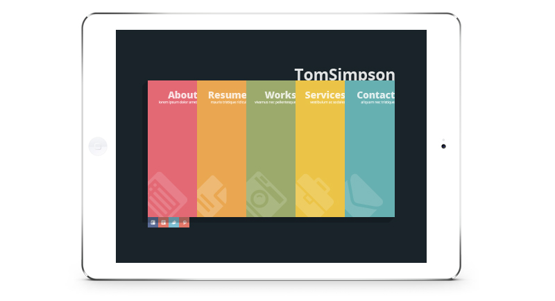 free personal vcard template 