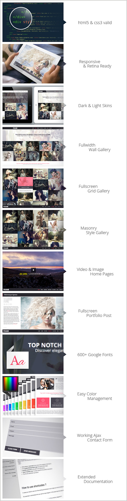 Frame Photography Responsive Website Template