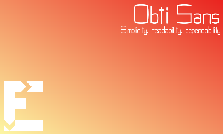 obti-sans-free-font