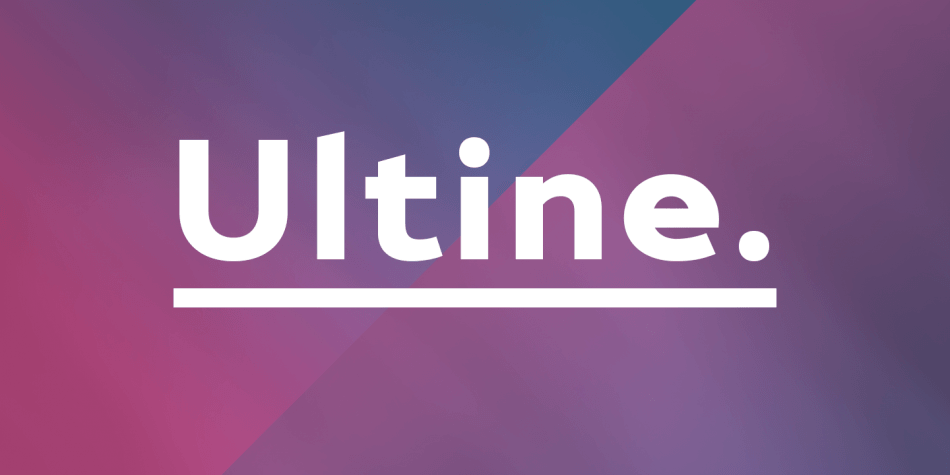 ultine-premium-font